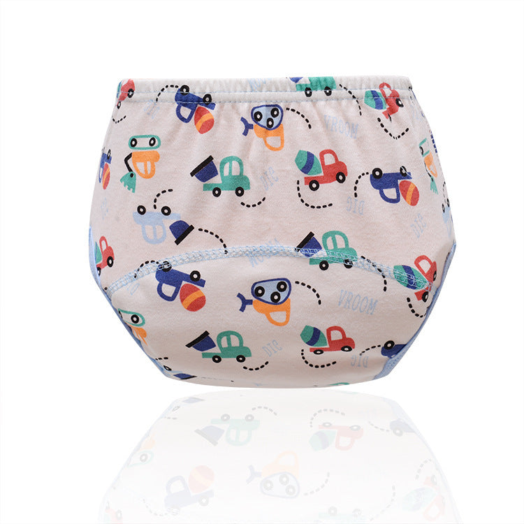 Printed Learning Pants for Babies - Washable and Breathable