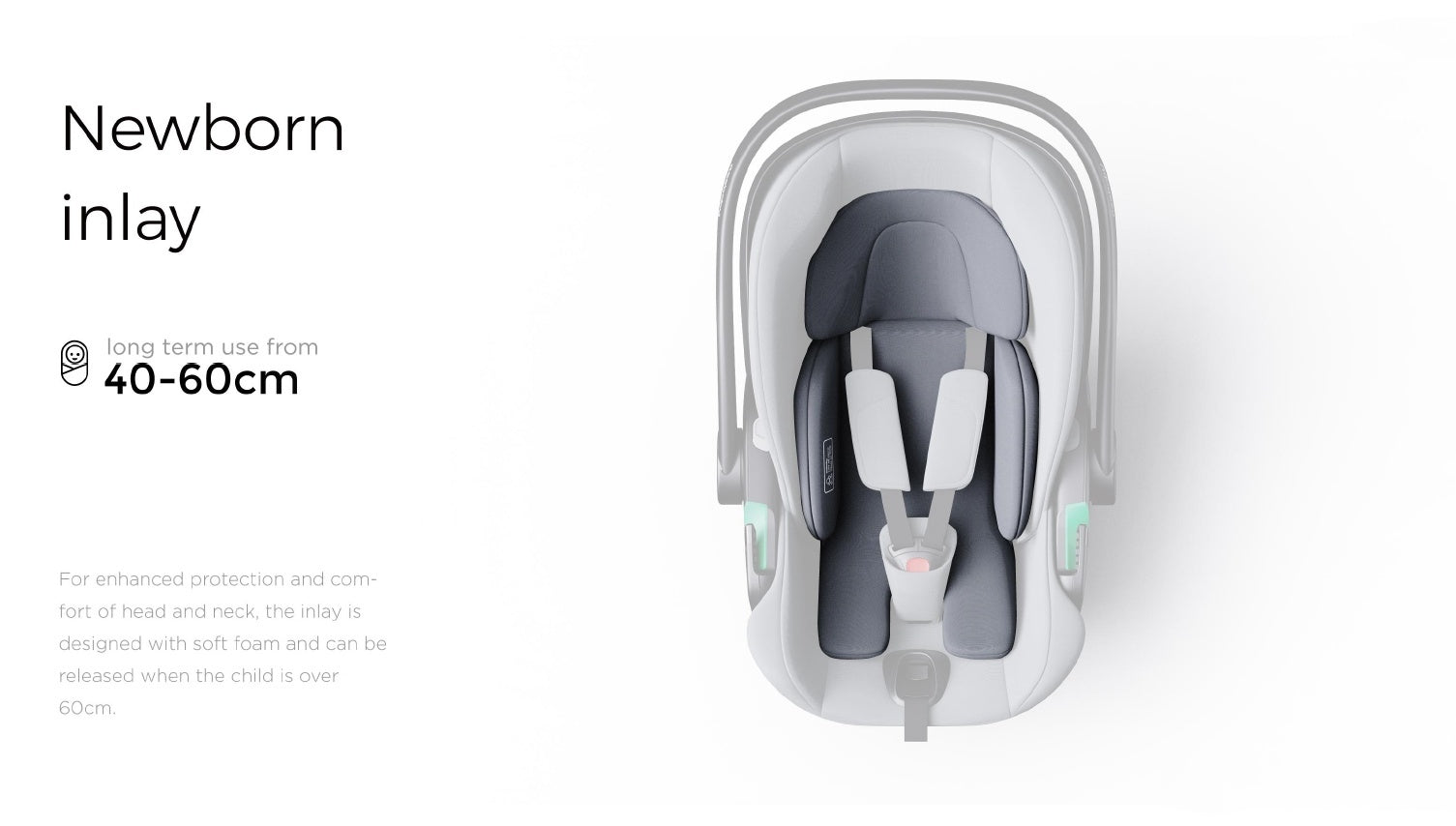 Pre-order Skyra 2-in-1 Newborn Pram & Bassinet Stroller and Reclining Car Seat (Grey) - image 40