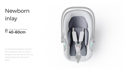 Pre-order Skyra 2-in-1 Newborn Pram & Bassinet Stroller and Reclining Car Seat (Grey) - image 40