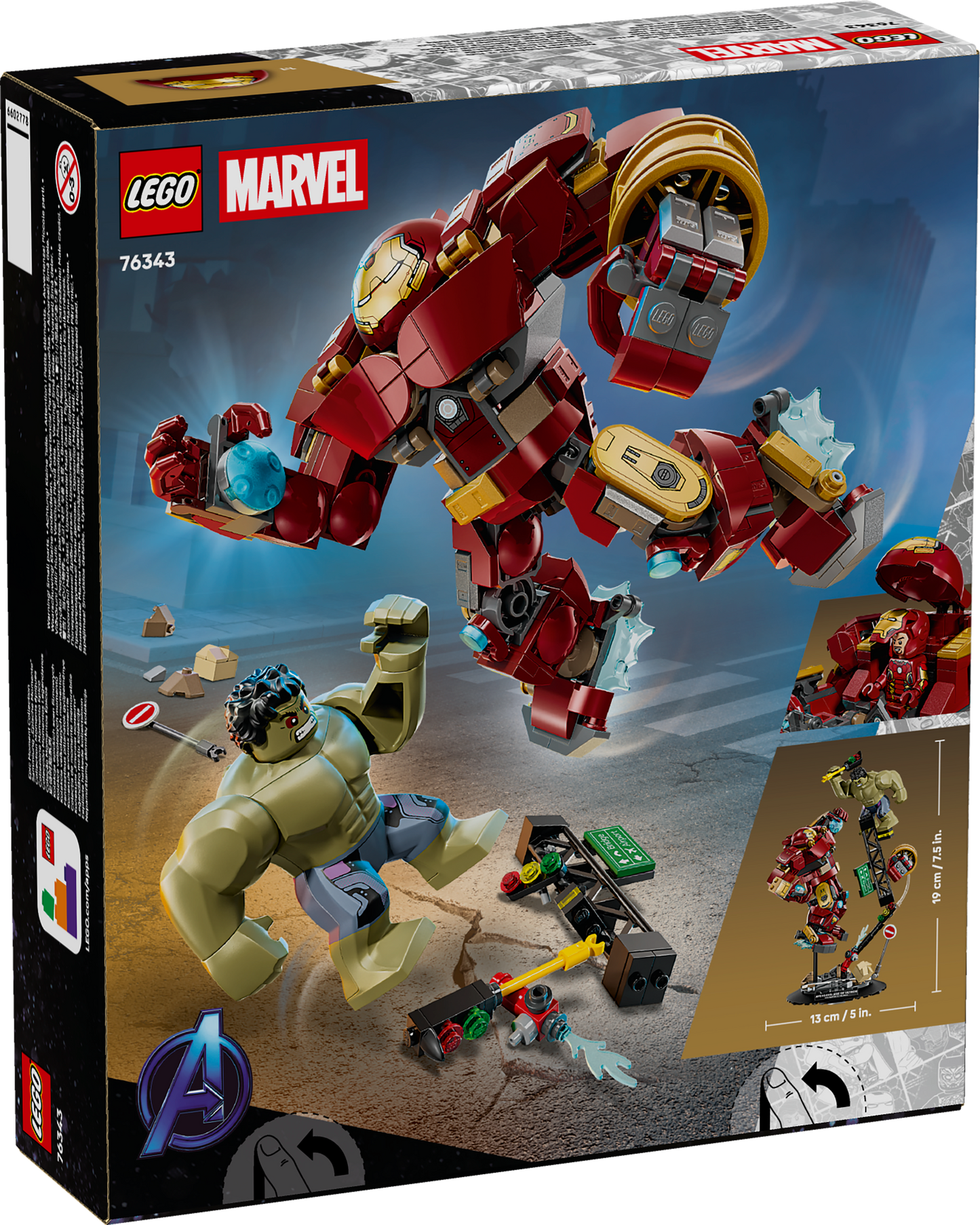 LEGO Marvel: Epic Battle: Hulkbuster v. The Hulk (76343)