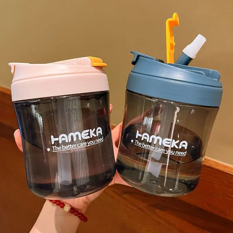 Portable 500ml Plastic Hot/Cold Drink Cup