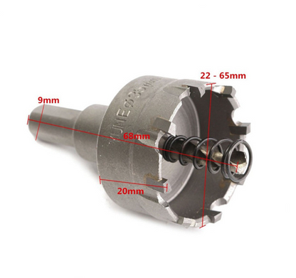 6Pcs Set HSS Hole Saw Cutter Carbide Drill Bits