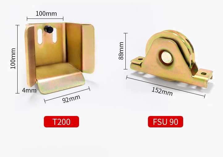 Sliding Gate Opener, Home Security Door Lock, Gear Hardware Kit