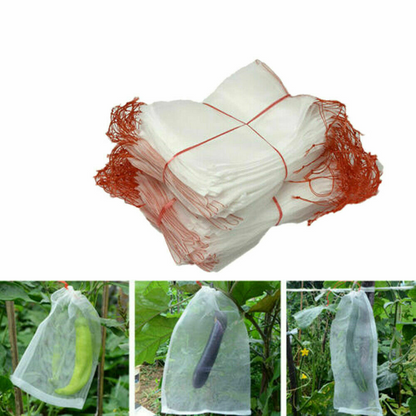 100pcs 30x20cm Garden Protection Nets Fruit Net Bags - salelink.co.nz