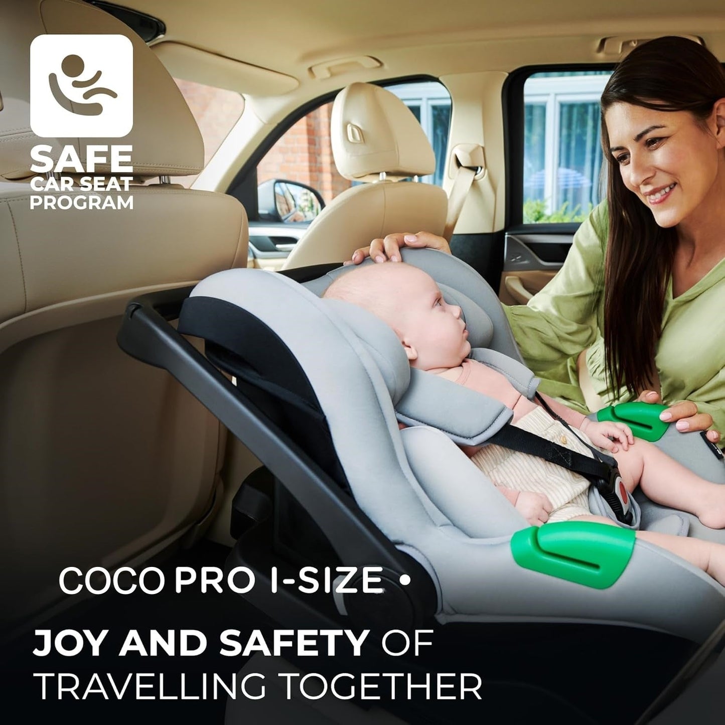 Pre-order Skyra 2-in-1 Newborn Pram & Bassinet Stroller with Car Seat and ISOFIX Base (Black/Gold) - image 29