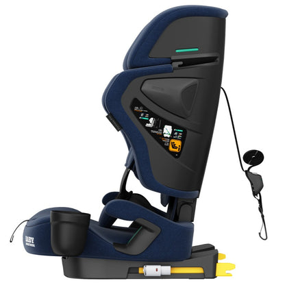 Baby Brightness Fortress Pro Portable Travel Booster Car Seat Blue - image 5