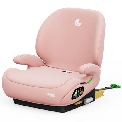 Pre-order Baby Brightness CloudLift Pro Half Booster Seat with ISOFIX and Backrest - Pink