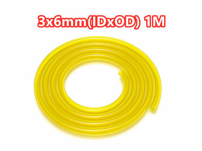 Fuel Line 3x6mm(IDxOD) Hose Petrol 1M Trimmer Chainsaw