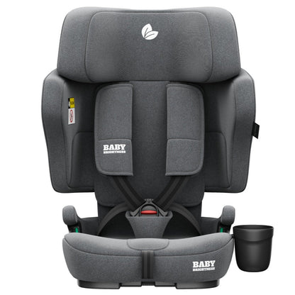 Baby Brightness Fortress Pro Portable Travel Booster Car Seat Grey - image 3