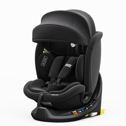 Pre-order Baby Brightness 360 Rotating ProtecMax Car Seat Black  ETA: 2nd October 2025
