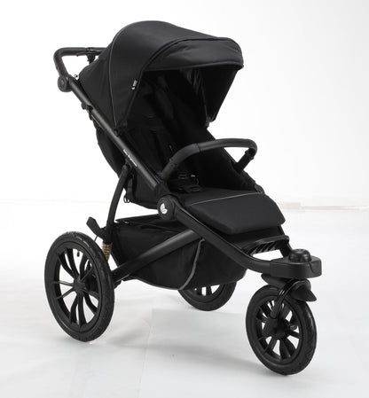 Pre-order Hill All Terrain Jogging Baby Stroller + Infant Capsule + 360 Car Seat and Rotating ISOFIX Base (Bla - image 16