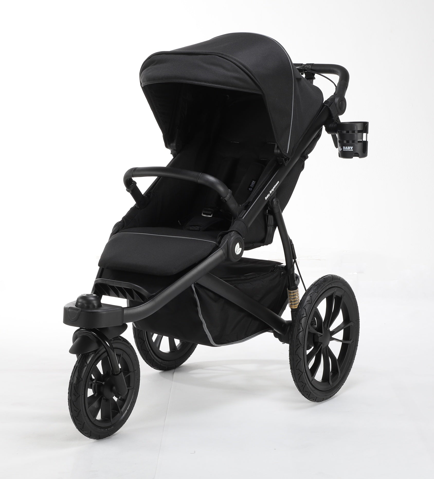 Pre-order Hill All Terrain Jogging Baby Stroller with Car Seat and Rotating ISOFIX Base (Black） - image 16