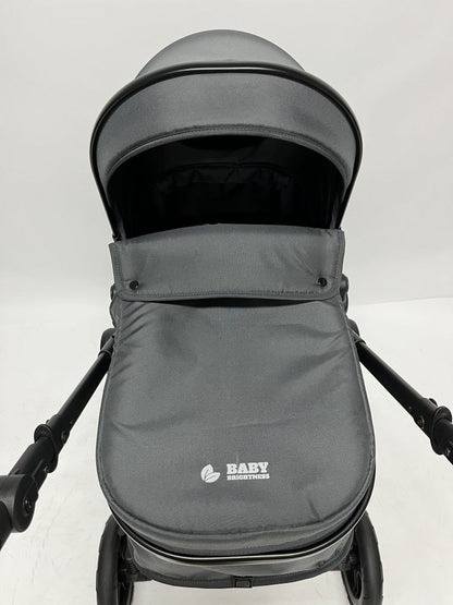 Pre-order Skyra 2-in-1 Newborn Pram & Bassinet Stroller + infant capsule + 360 car seat with Rotating ISOFIX B - image 11