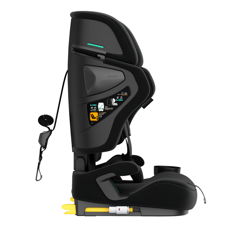 Baby Brightness Fortress Pro Portable Travel Booster Car Seat Black - image 6