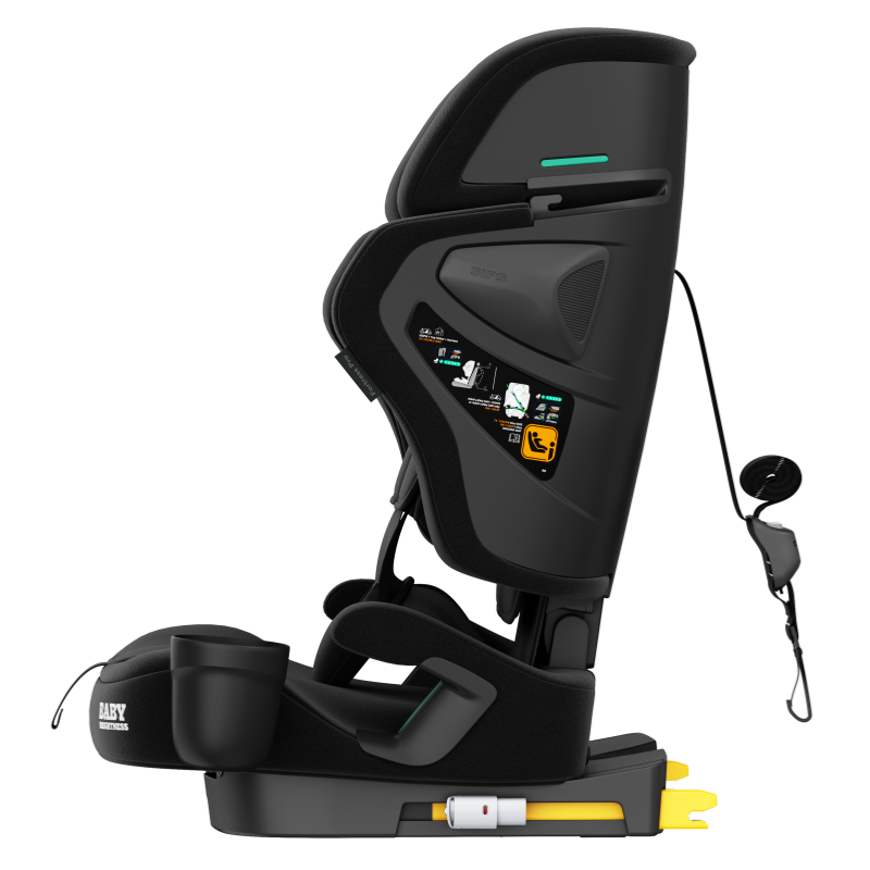 Baby Brightness Fortress Pro Portable Travel Booster Car Seat Black - image 5