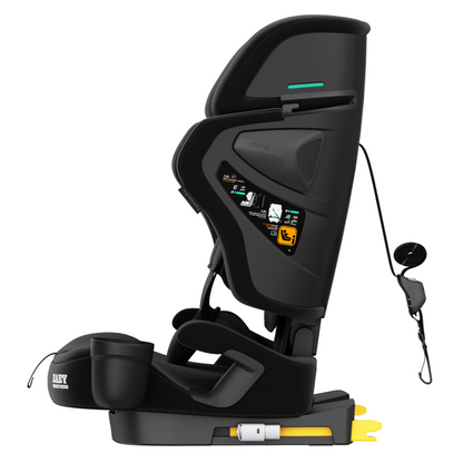 Baby Brightness Fortress Pro Portable Travel Booster Car Seat Black - image 5