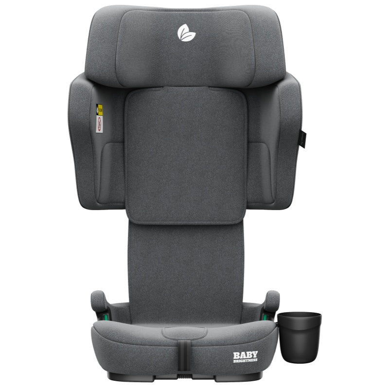 Baby Brightness Fortress Pro Portable Travel Booster Car Seat Grey - image 7