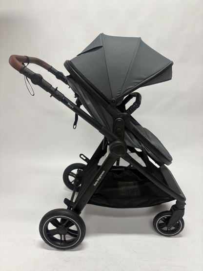 Pre-order Baby Brightness Newborn 4-in-1 Travel System with Bassinet, Capsule, ISOFIX Base & 360° Rotating Car Seat – Grey