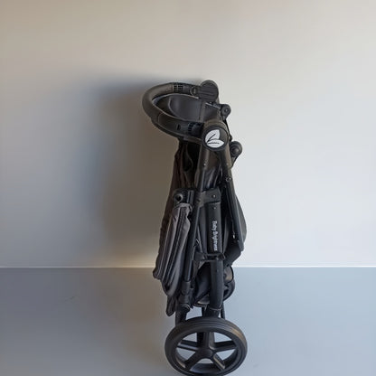 Newborn Pram – Poplar Stroller with Carrycot and Car Seat (Black)