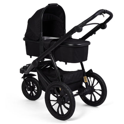 Pre-order Hill All Terrain Jogging Baby Stroller with Carrycot, Car Seat and Rotating ISOFIX Base (Black） - image 35