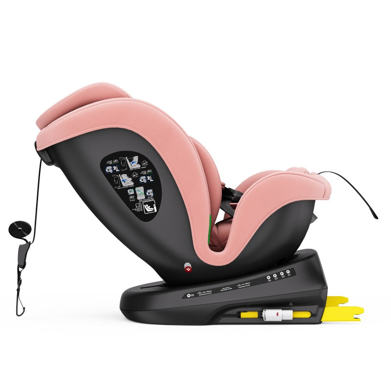 Pre-order 360° Rotating Baby Car Seat – Baby Brightness ShieldMax Plus Pink - image 4