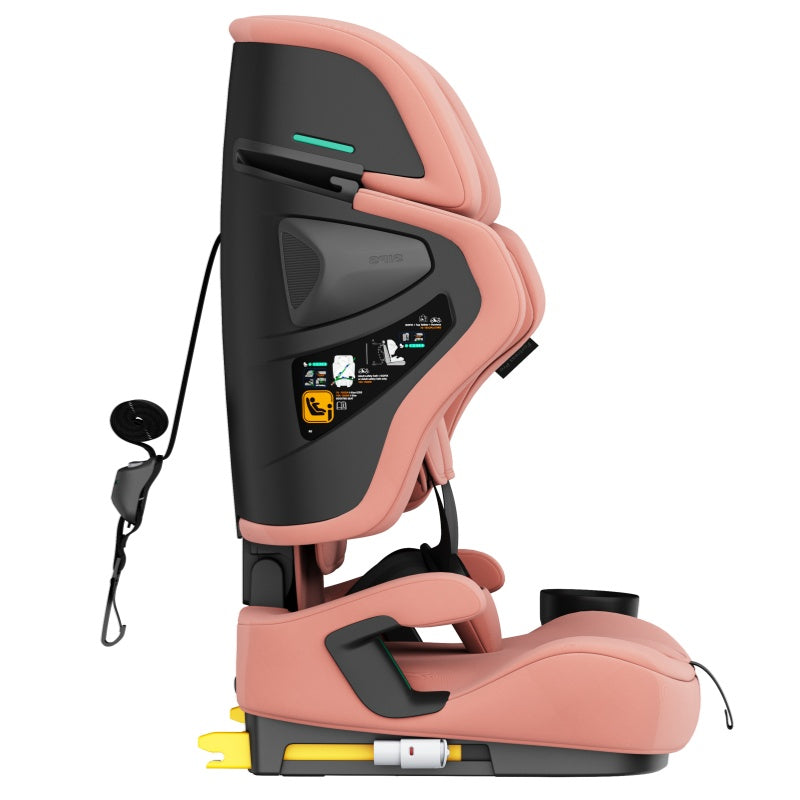 Baby Brightness Fortress Pro Portable Travel Booster Car Seat Pink - image 6