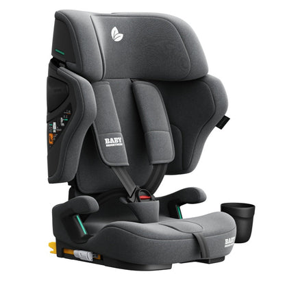 Baby Brightness Fortress Pro Portable Travel Booster Car Seat Grey - image 2