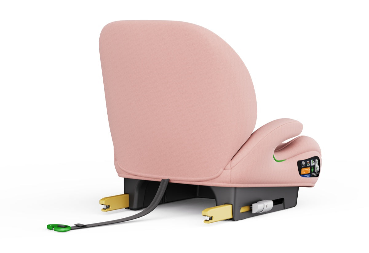 Pre-order Baby Brightness CloudLift Pro Half Booster Seat with ISOFIX and Backrest - Pink