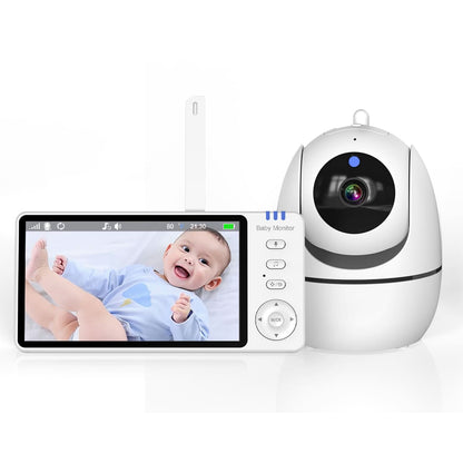 5”LCD HD Pan & Tilt Infrared Night Vision Baby Monitor - image 11