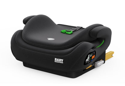 Pre-order Baby Brightness CloudLift Pro Half Booster Seat with ISOFIX and Backrest - Black