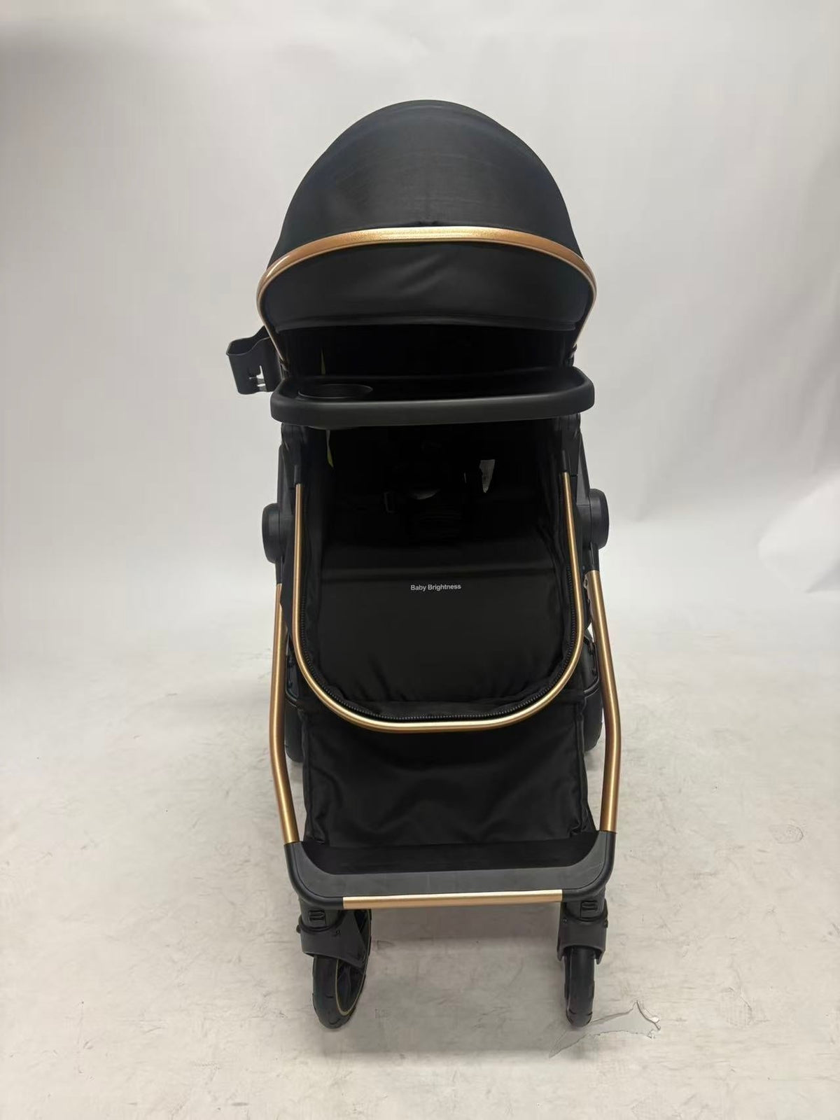 Skyra 2-in-1 Newborn Pram & Bassinet Stroller（Black）