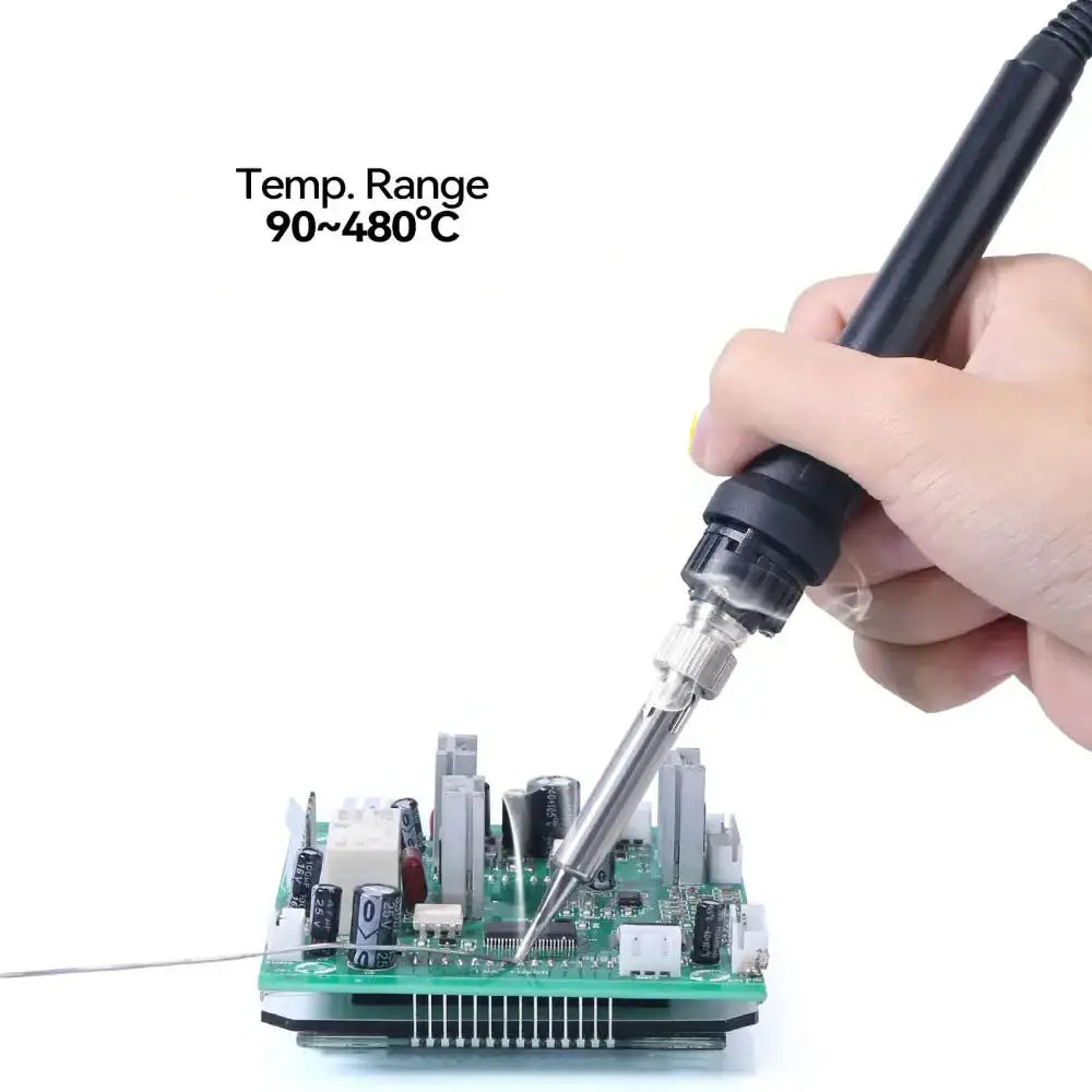 Digital Electric Soldering Iron Kit with Helping Hands (different plug type available)