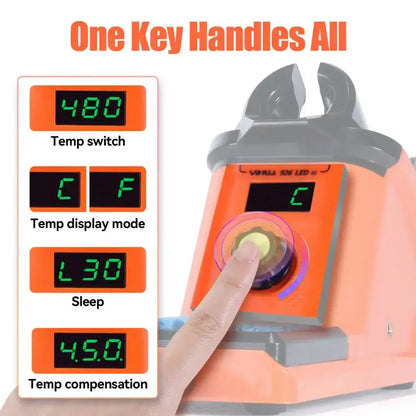 Digital Electric Soldering Iron Kit with Helping Hands (different plug type available)