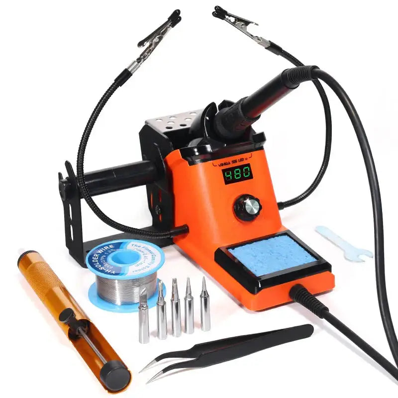 Digital Electric Soldering Iron Kit with Helping Hands (different plug type available)