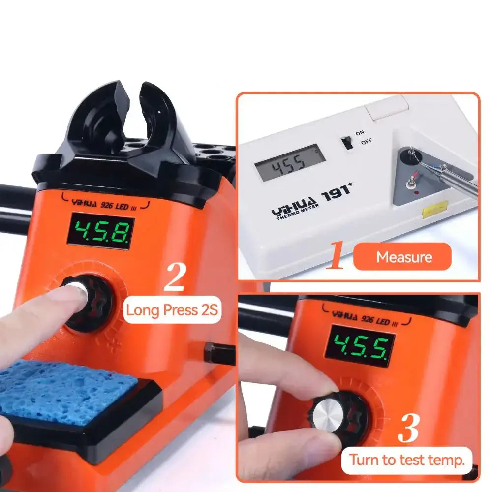 Digital Electric Soldering Iron Kit with Helping Hands (different plug type available)
