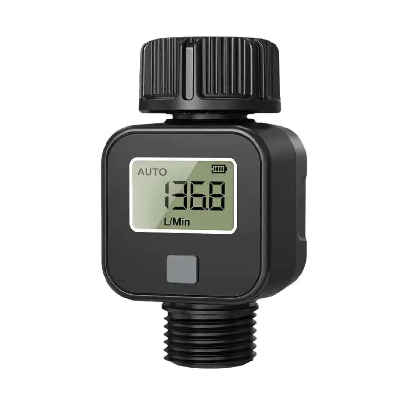 Digital LCD Water Flow Meter for Garden Irrigation (2 models available)