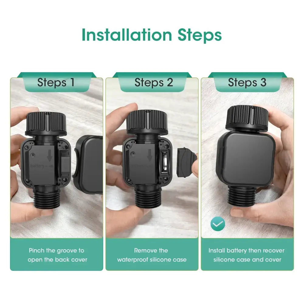 Digital LCD Water Flow Meter for Garden Irrigation (2 models available)