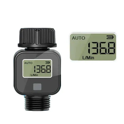 Digital LCD Water Flow Meter for Garden Irrigation (2 models available)