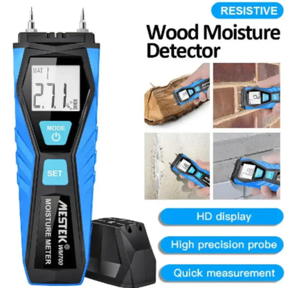 Digital Moisture Meter for Wood, Concrete, Cement & Brick