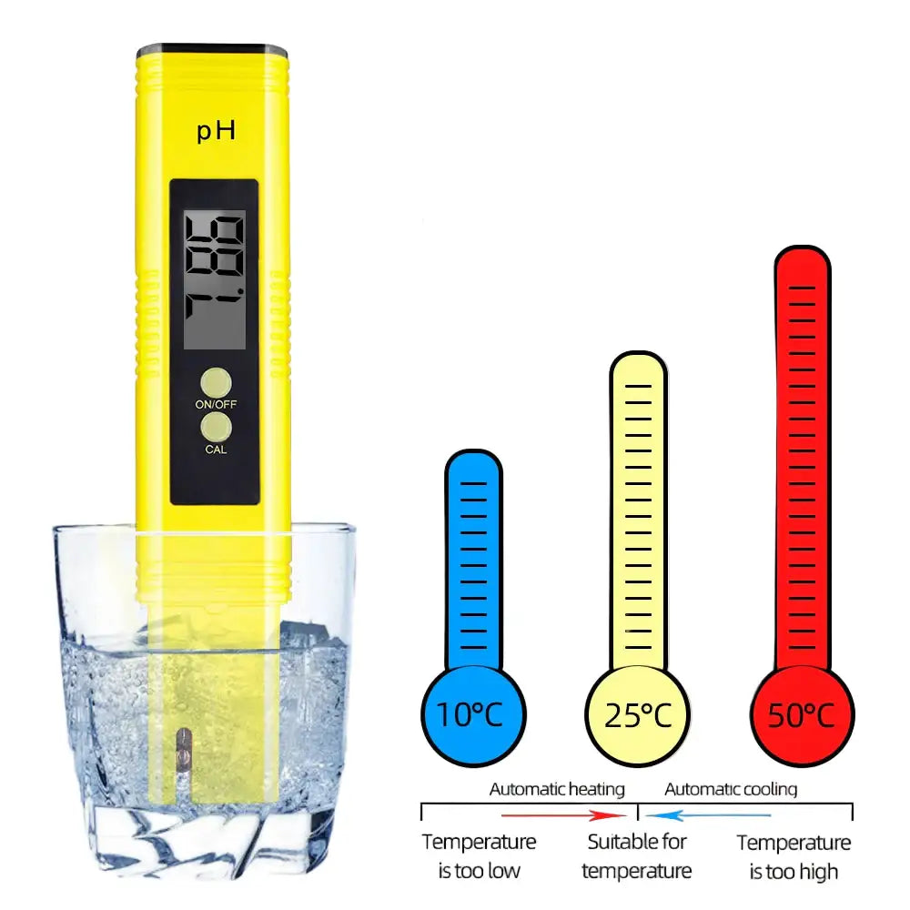 Digital pH & TDS/EC Water Quality Tester