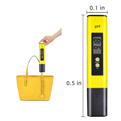 Digital pH & TDS/EC Water Quality Tester