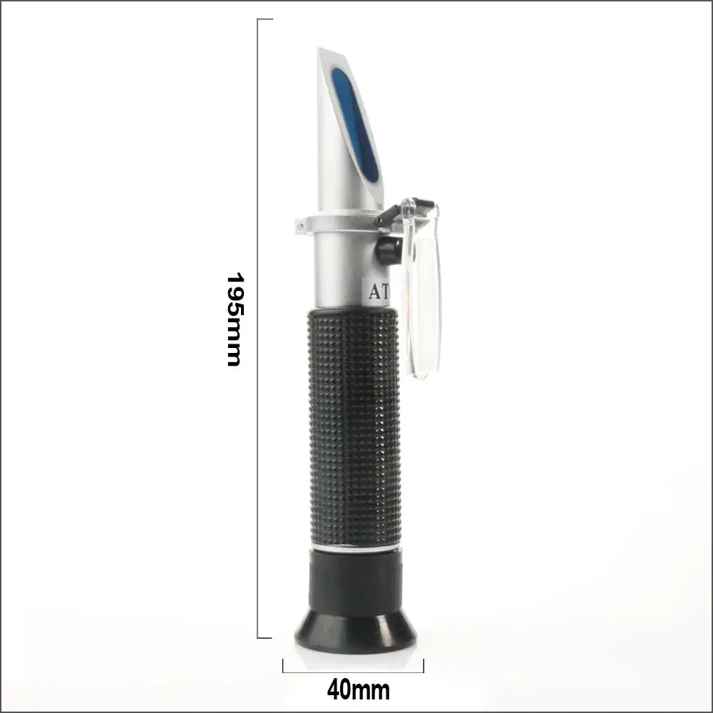 Digital Refractometer 0–80% Brix/Alcohol/Glycol Portable Handheld ATC Meter