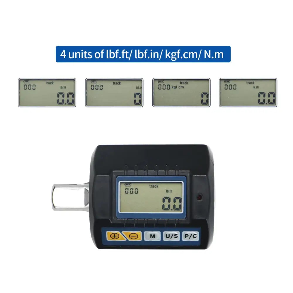 Digital Torque Adapter 1/2″ Drive with 3/8″ & 1/4″ Adapters (different models available)