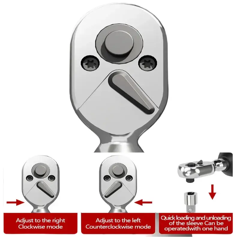 Digital Torque Wrench 0.15–100 N·m with LED & Buzzer Alerts (different models available)