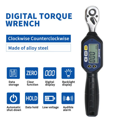 Digital Torque Wrench (1/4″, 3/8″, 1/2″) (different models available)