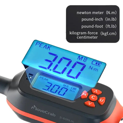 Digital Torque Wrench 1.5–340 N·m (±2% Accuracy) (different models available)