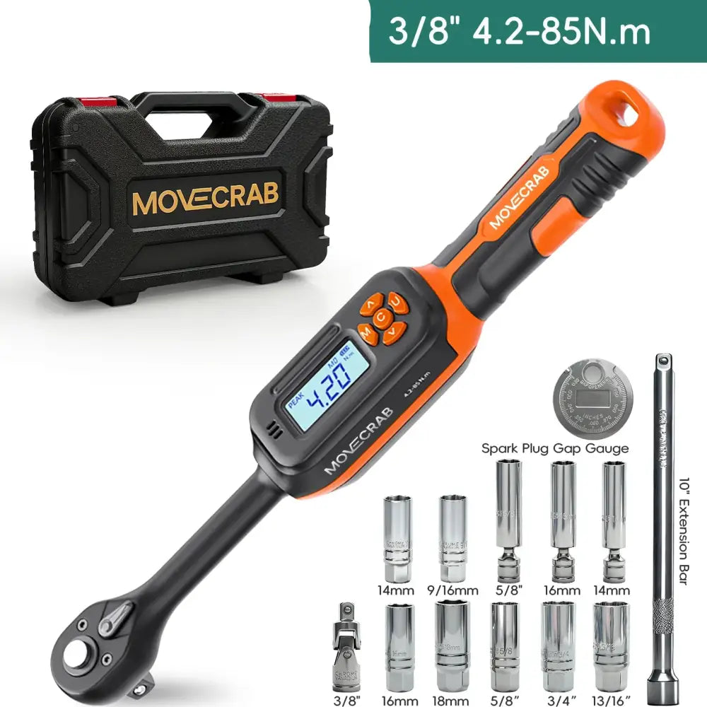 Digital Torque Wrench 1.5–340 N·m (±2% Accuracy) (different models available)