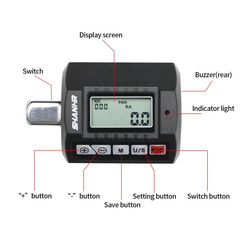 Digital Torque Wrench Adapter Set (1/2″ to 3/8″ & 1/4″) (different models available)