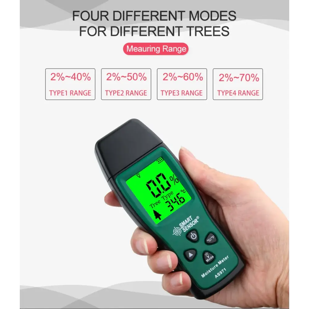 Digital Wood Moisture Meter (AS971)