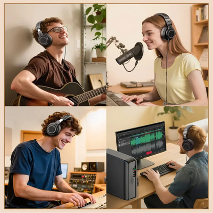 DJ Wired Studio Headphones – Over-Ear